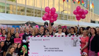 handing in 8 million signatures