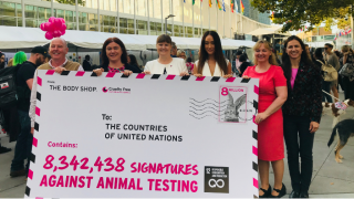 Body Shop and CFI at the United Nations